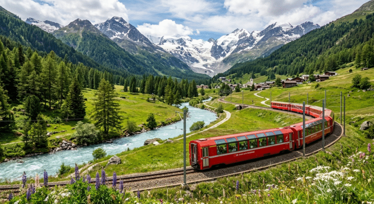 The Glacier Express: Europe’s Most Scenic Summer Train Journey